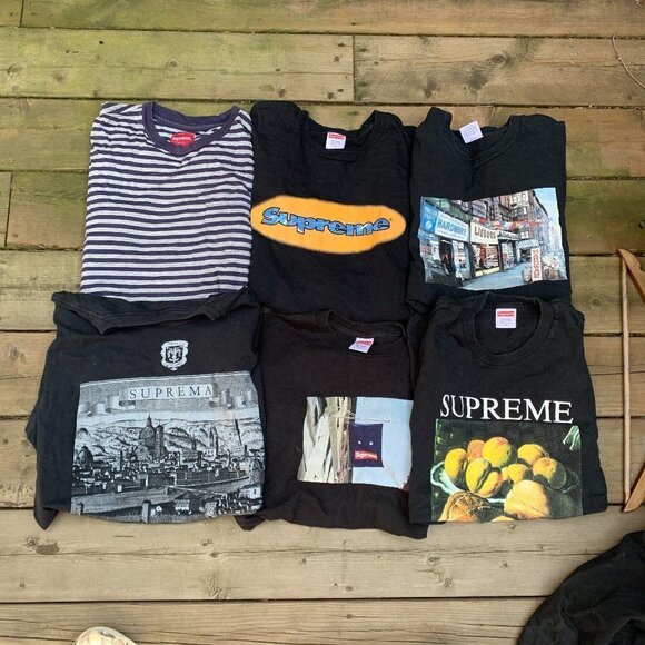 LOT OF 7 Supreme Shirts Medium - Picture 2 of 4